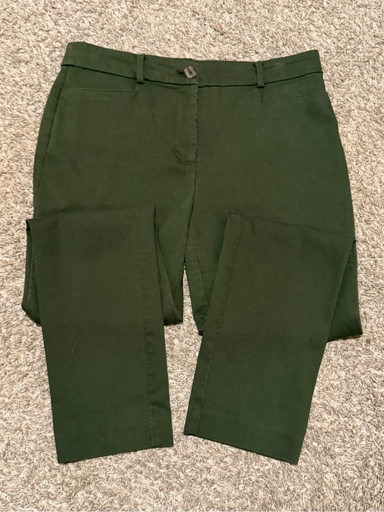 LOFT Pants - LOFT Olive Green Tailored Dress Pants